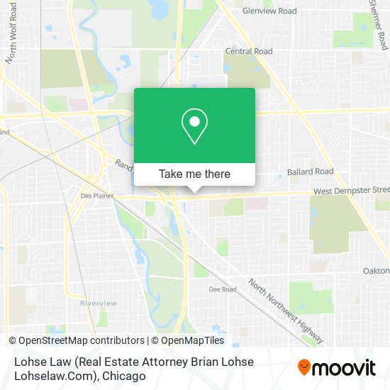 Mapa de Lohse Law (Real Estate Attorney Brian Lohse Lohselaw.Com)