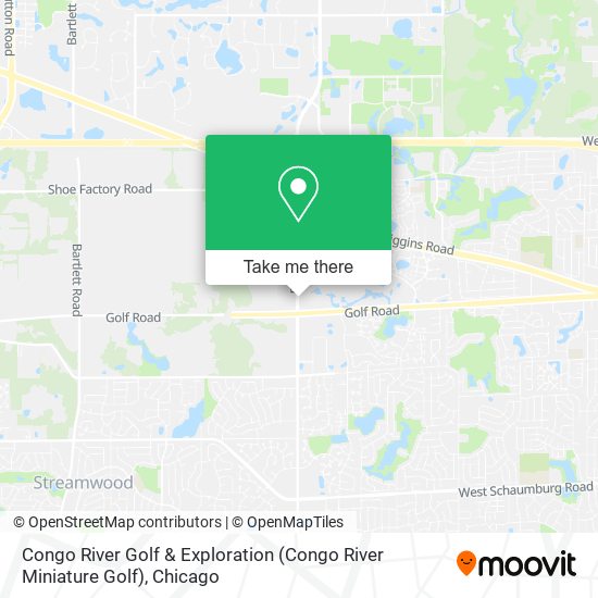 Congo River Golf & Exploration map