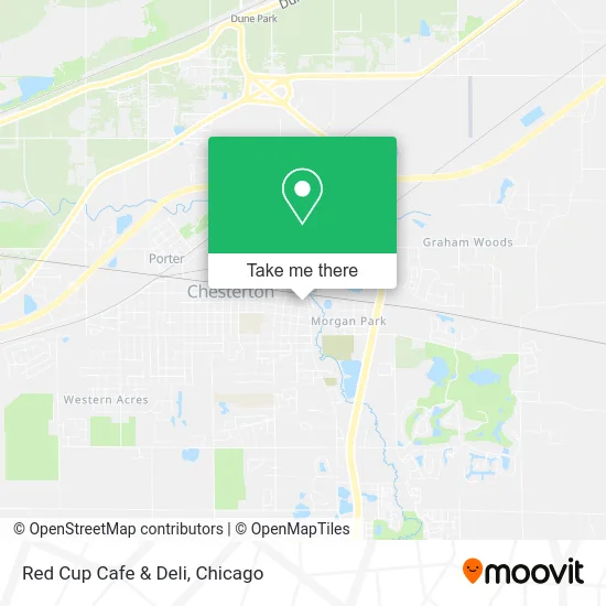 Red Cup Cafe & Deli map