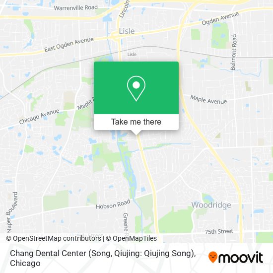 Mapa de Chang Dental Center (Song, Qiujing: Qiujing Song)