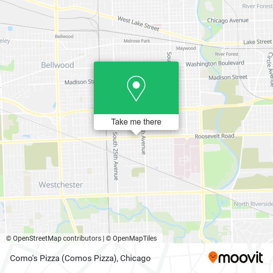 Mapa de Como's Pizza (Comos Pizza)