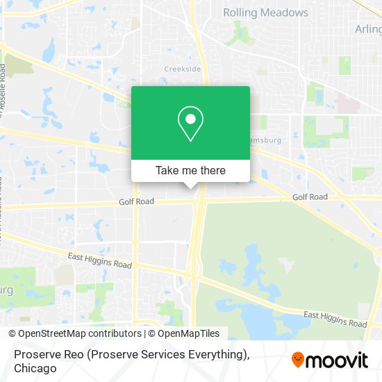 Proserve Reo (Proserve Services Everything) map