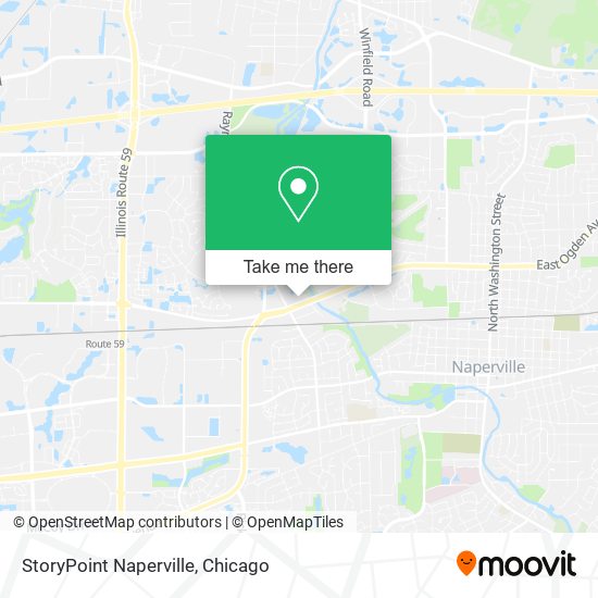 StoryPoint Naperville map