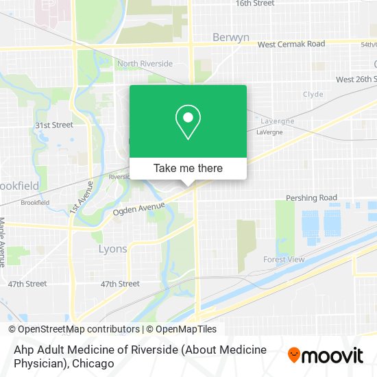 Mapa de Ahp Adult Medicine of Riverside (About Medicine Physician)