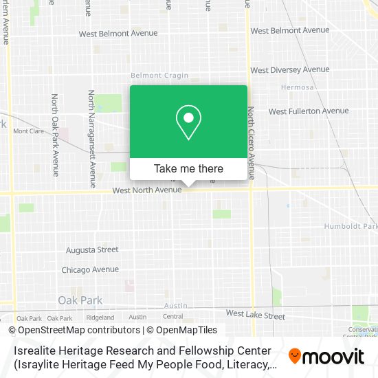 Isrealite Heritage Research and Fellowship Center map