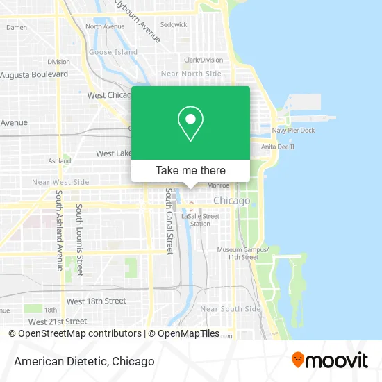 American Dietetic map