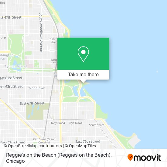 Reggie's on the Beach (Reggies on the Beach) map
