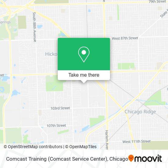 Comcast Training (Comcast Service Center) map