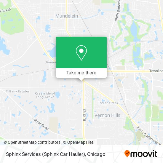 Mapa de Sphinx Services (Sphinx Car Hauler)
