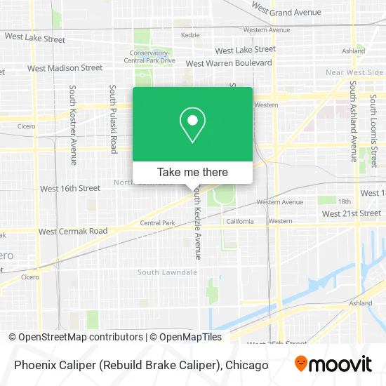 Phoenix Caliper (Rebuild Brake Caliper) map