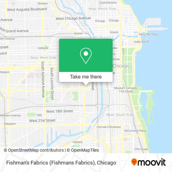 Fishman's Fabrics (Fishmans Fabrics) map