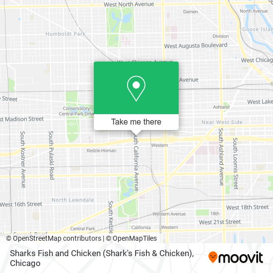 Mapa de Sharks Fish and Chicken (Shark's Fish & Chicken)