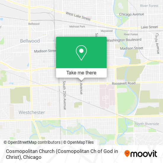 Mapa de Cosmopolitan Church (Cosmopolitan Ch of God in Christ)