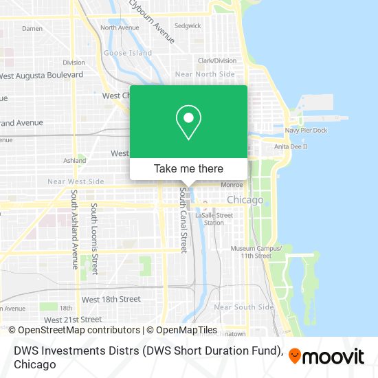DWS Investments Distrs (DWS Short Duration Fund) map