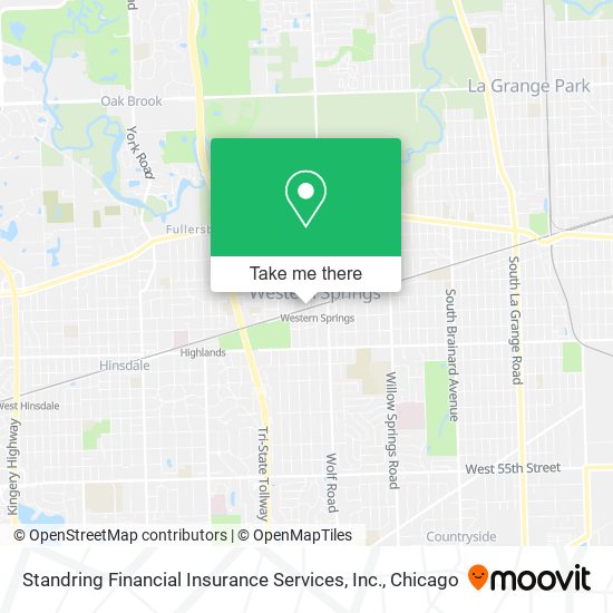 Mapa de Standring Financial Insurance Services, Inc.