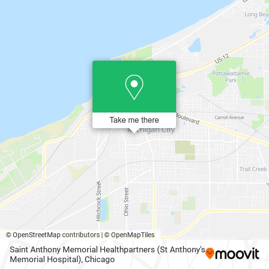 Saint Anthony Memorial Healthpartners (St Anthony's Memorial Hospital) map