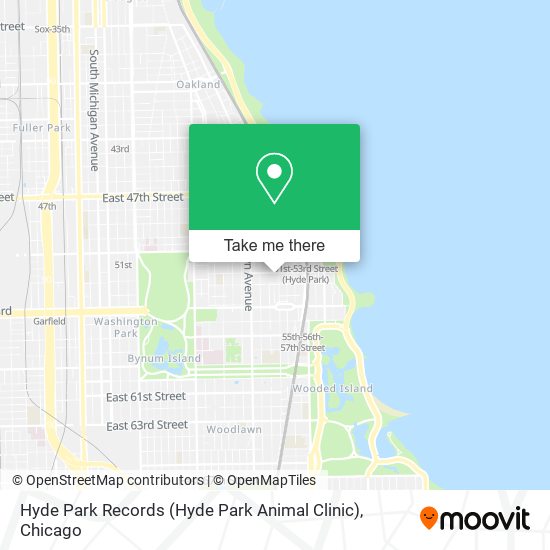 Mapa de Hyde Park Records (Hyde Park Animal Clinic)