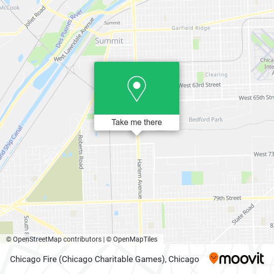 Chicago Fire (Chicago Charitable Games) map