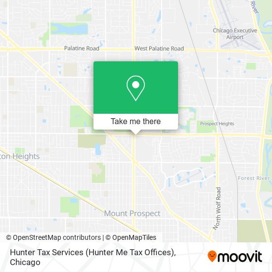 Mapa de Hunter Tax Services (Hunter Me Tax Offices)