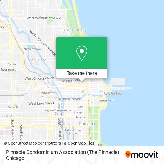 Pinnacle Condominium Association (The Pinnacle) map