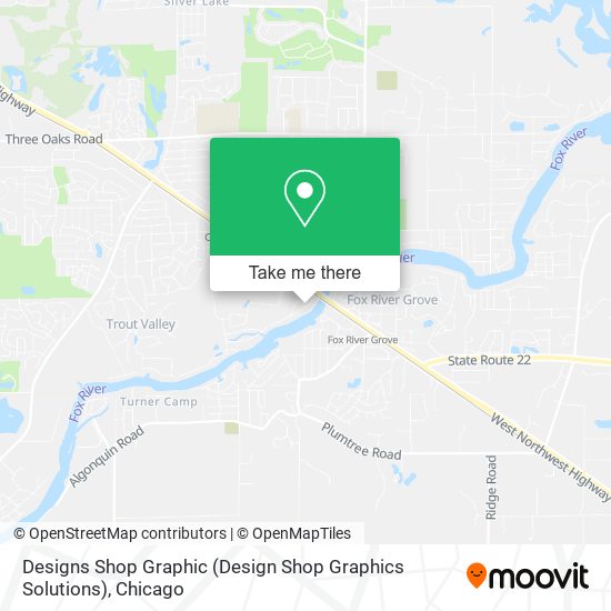 Mapa de Designs Shop Graphic (Design Shop Graphics Solutions)