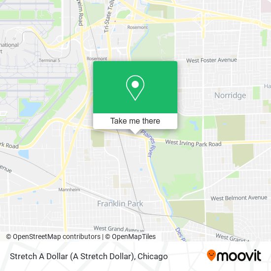 Mapa de Stretch A Dollar