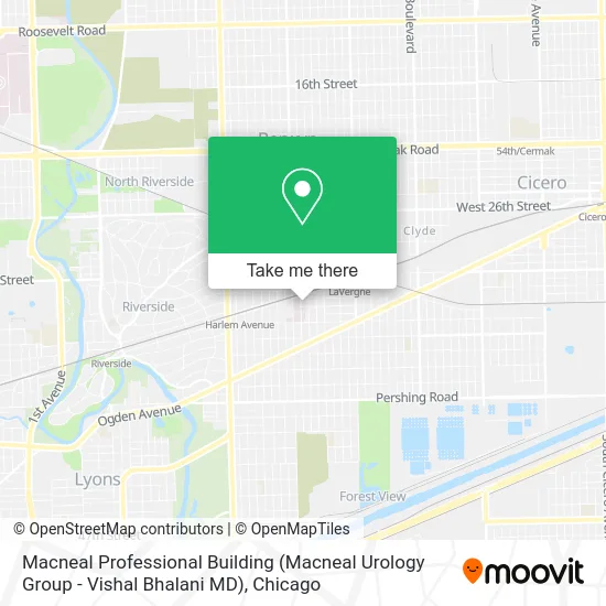 Macneal Professional Building (Macneal Urology Group - Vishal Bhalani MD) map