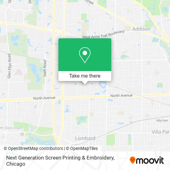 Mapa de Next Generation Screen Printing & Embroidery
