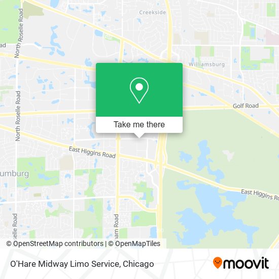 O'Hare Midway Limo Service map