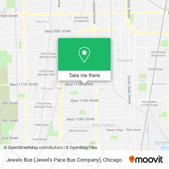 Jewels Bus (Jewel's Pace Bus Company) map