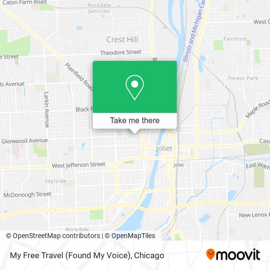 My Free Travel (Found My Voice) map