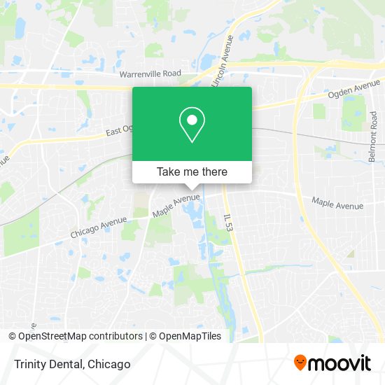 Trinity Dental map