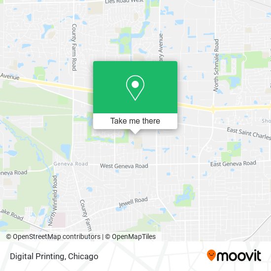 Digital Printing map