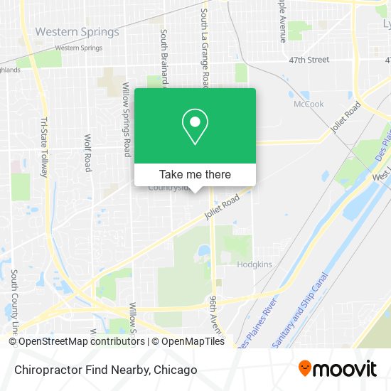 Chiropractor Find Nearby map