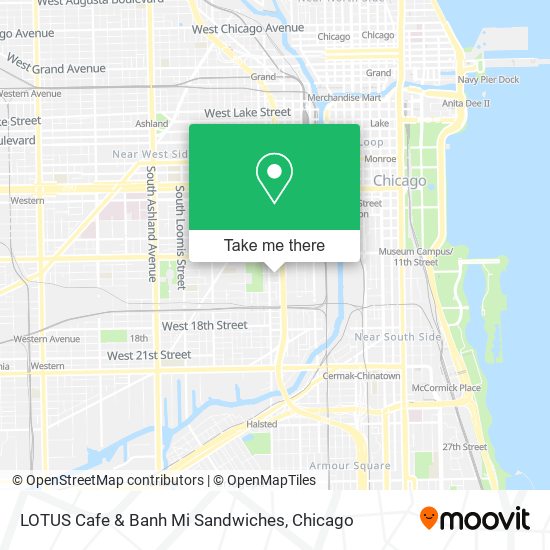 Mapa de LOTUS Cafe & Banh Mi Sandwiches