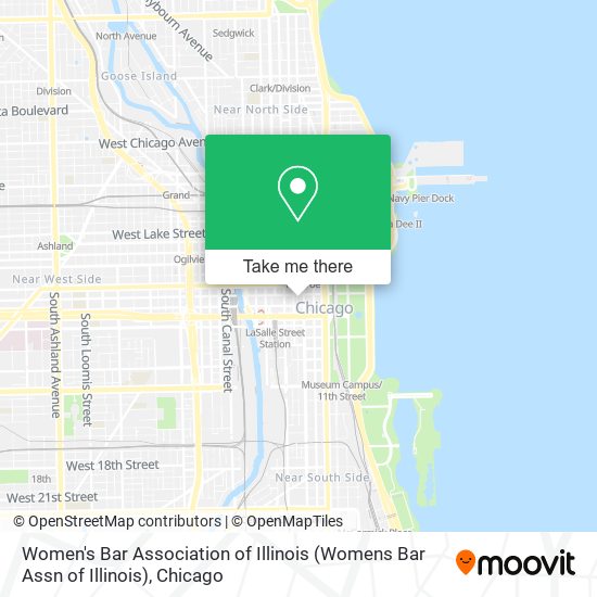 Women's Bar Association of Illinois (Womens Bar Assn of Illinois) map