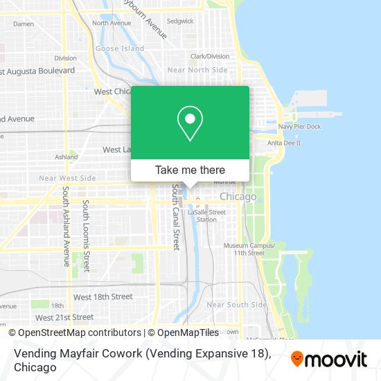 Vending Mayfair Cowork (Vending Expansive 18) map