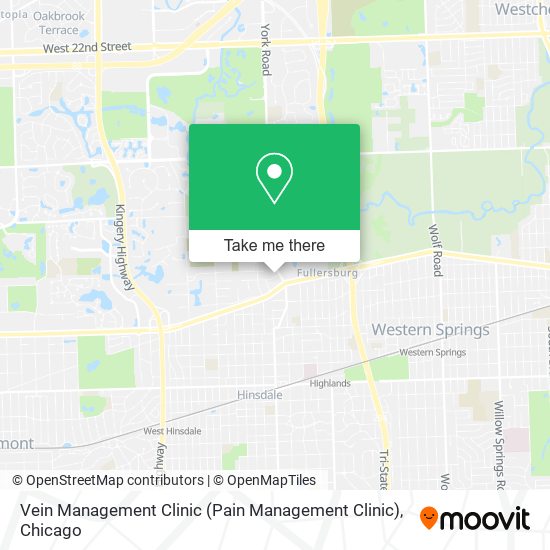 Mapa de Vein Management Clinic (Pain Management Clinic)