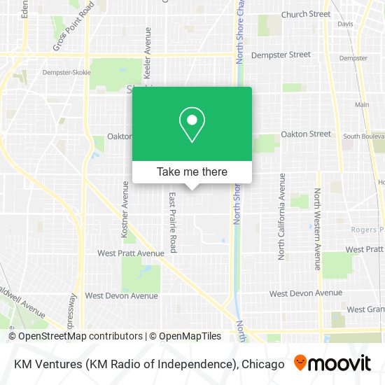 KM Ventures (KM Radio of Independence) map