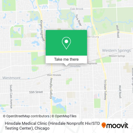 Hinsdale Medical Clinic (Hinsdale Nonprofit Hiv / STD Testing Center) map