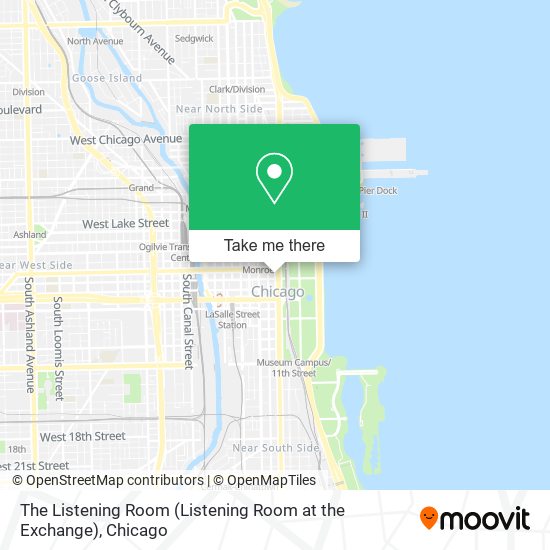 Mapa de The Listening Room (Listening Room at the Exchange)