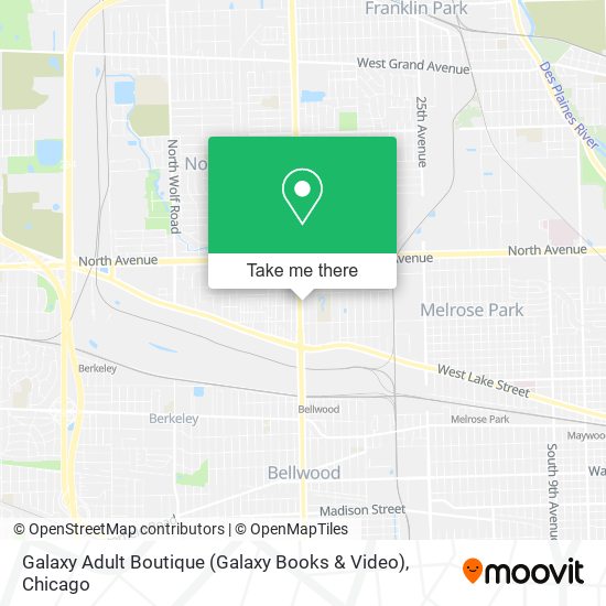 Galaxy Adult Boutique (Galaxy Books & Video) map