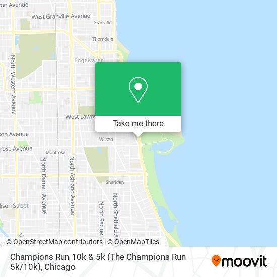 Mapa de Champions Run 10k & 5k