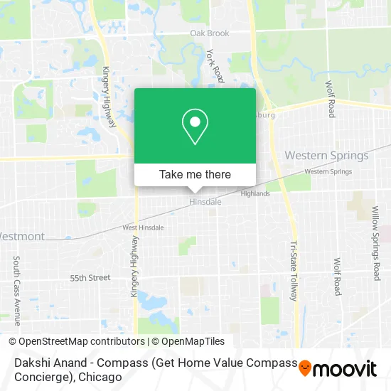 Dakshi Anand - Compass (Get Home Value Compass Concierge) map
