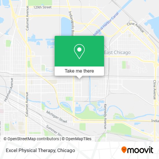Excel Physical Therapy map