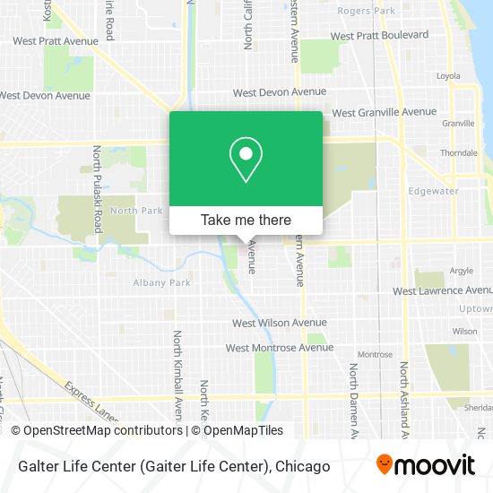 Galter Life Center (Gaiter Life Center) map