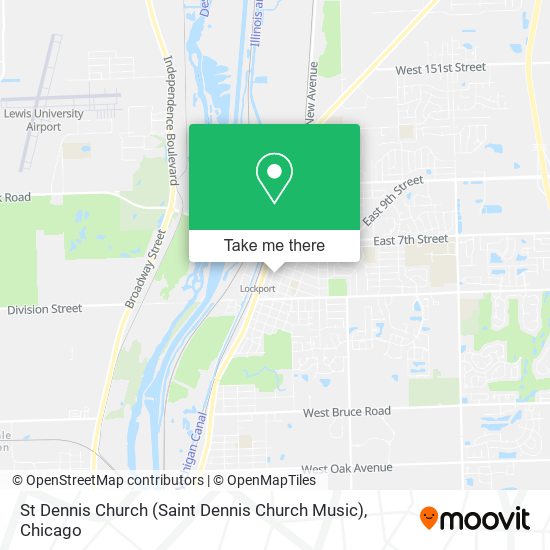 Mapa de St Dennis Church (Saint Dennis Church Music)