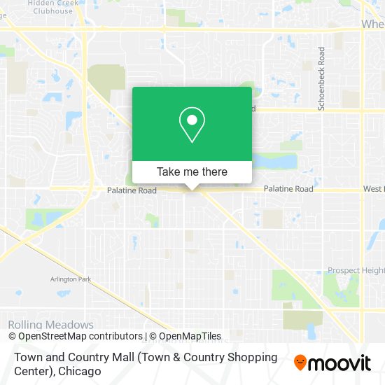 Town and Country Mall (Town & Country Shopping Center) map