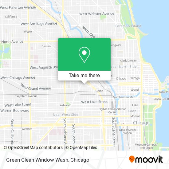 Green Clean Window Wash map