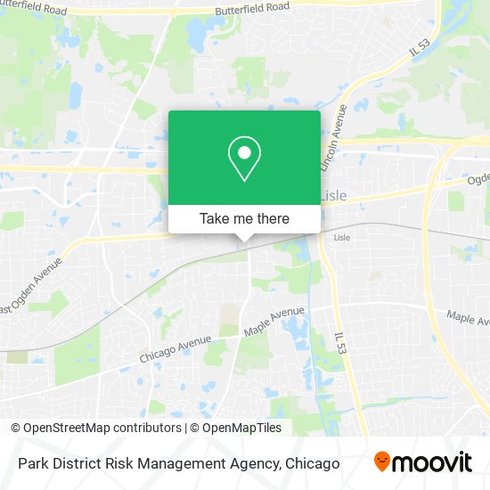 Park District Risk Management Agency map